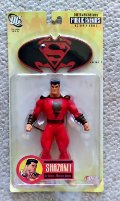 Superman/Batman: Public Enemies - Action Figure Shazam! Da 15 Cm - Serie 1, Multicolore