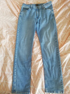 Lee Herren Jeans / W32 L32 / Hellblau / Neu ohne Etiketten
