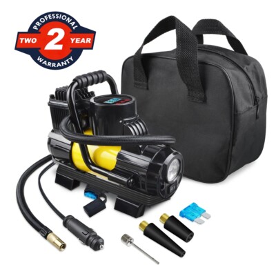 Tire Inflator Car Air Pump Compressor Electric Portable Auto 12V Volt 150 PSI