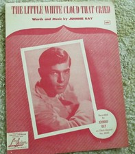 The Little White Cloud That Cried - Johnnie Ray Sheet Music 1951