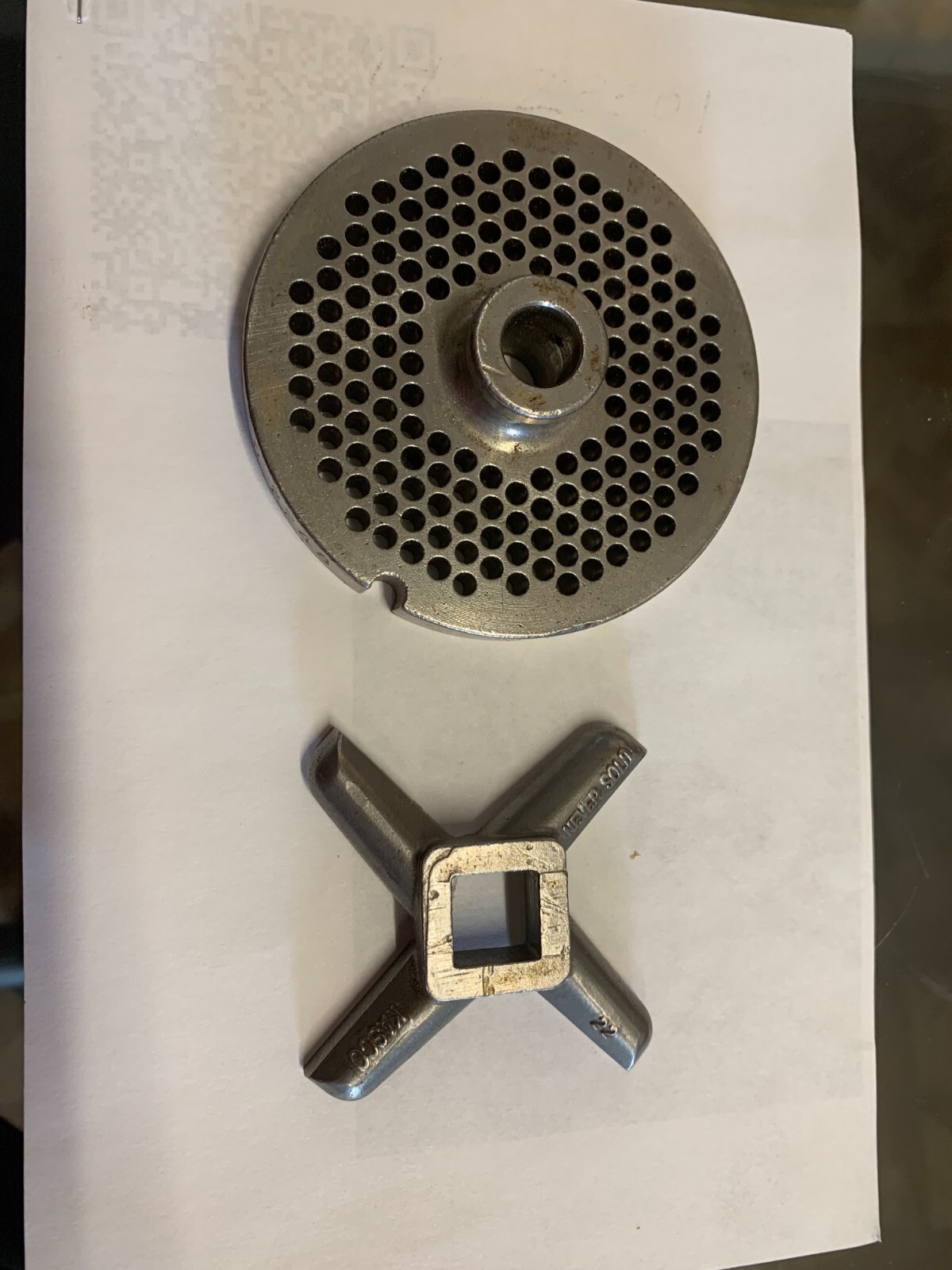 Kasco grinder plate, Knife. eBay