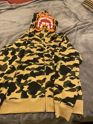 パーカー イエロー APEE BY A BATHING APE BAPE bape jacket xl | eBay
