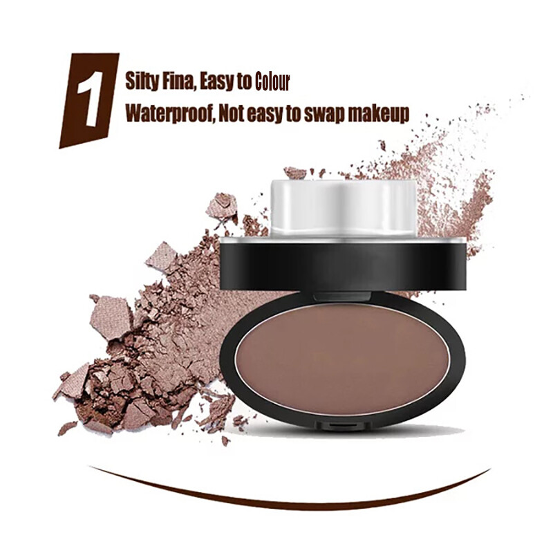 Cosmetic Definition Natural Shape Eyebrow Shadow Stamp Waterproof Brow