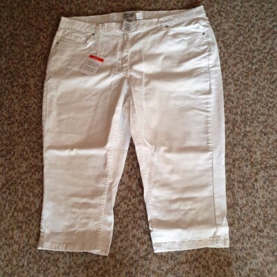 Stretch Capri Jeans v. CollectionL, Mod. Nizza, Gr.  44 weiß, Neu TRS