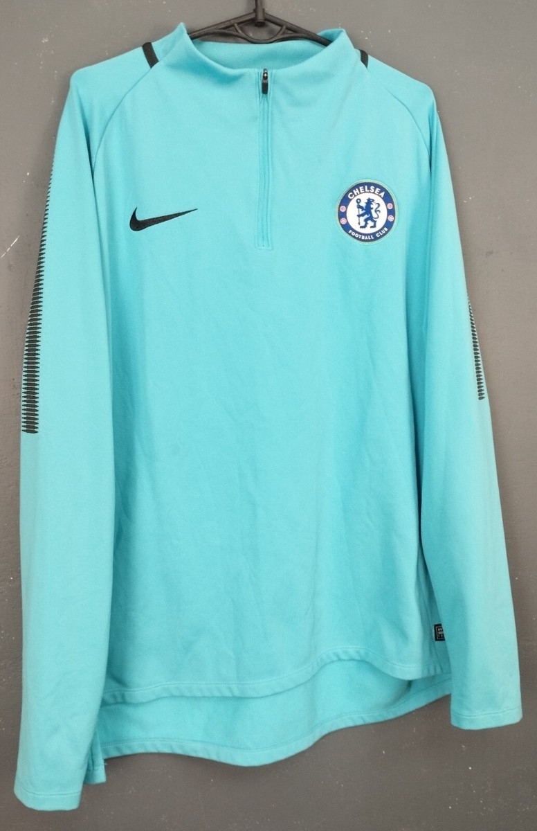 ウェア Chelsea FC Nike MENS NIKE FC CHELSEA 2017/2020 TRAINING TOP SOCCER FOOTBALL