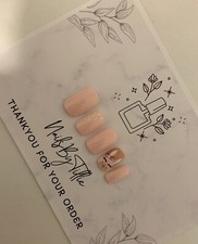 Press on nails | Set of Ten | BIAB |