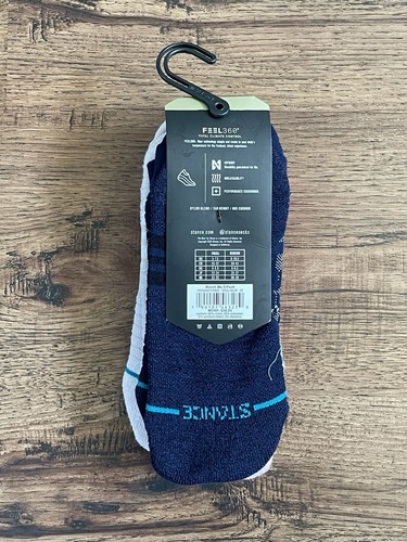 Stance Feel 360 Tab Height Performance Socks 3 Pack Pink Blue size wmns M 8-10.5 - Picture 3 of 4