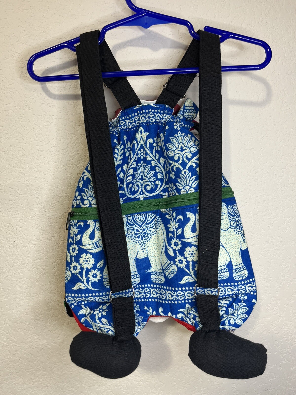 Handmade Owl Mini Backpack Patchwork Drawstring V… - image 8