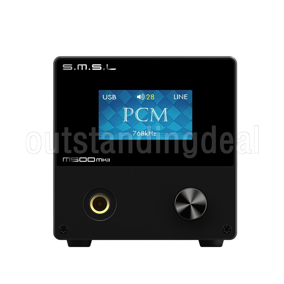 SMSL M500 MKII Bluetooth DAC Headphone Amplifier USB DAC for Power Amp Speakers- - Image 2 of 4