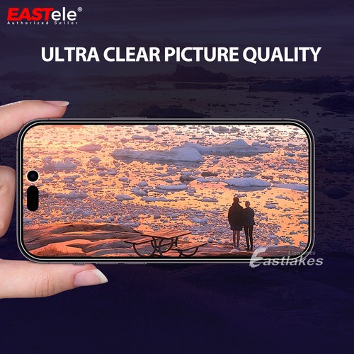 For iPhone 16 15 14 13 12 11 Pro Xr Xs Max 8 Plus Privacy Glass Screen Protector - Picture 9 of 46