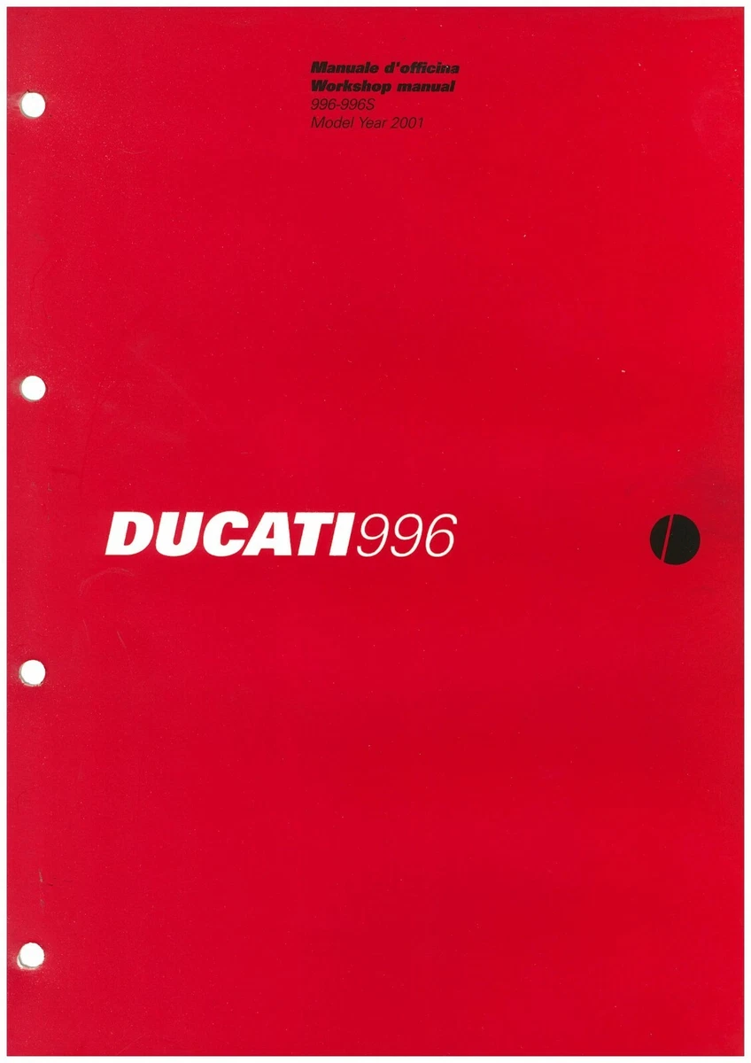 996 Ducati Motorcycle Repair Manuals & Literature for sale | eBay UK