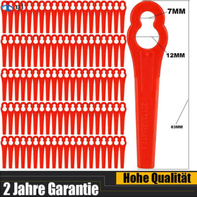 50/100/200 x Ersatz Messer Klingen für Einhell Akku Rasentrimmer GE-CT 18 Li DE#
