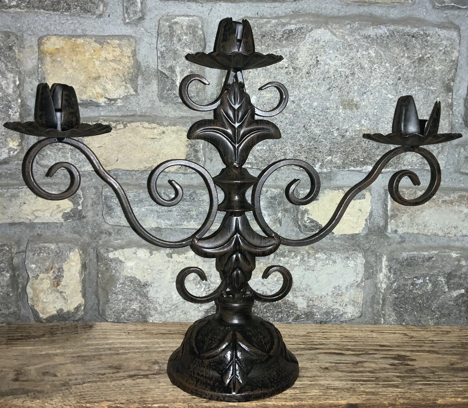Candelabro Southern Living At Home Sherwood Forest Iron #40403 Foto 2 de 4
