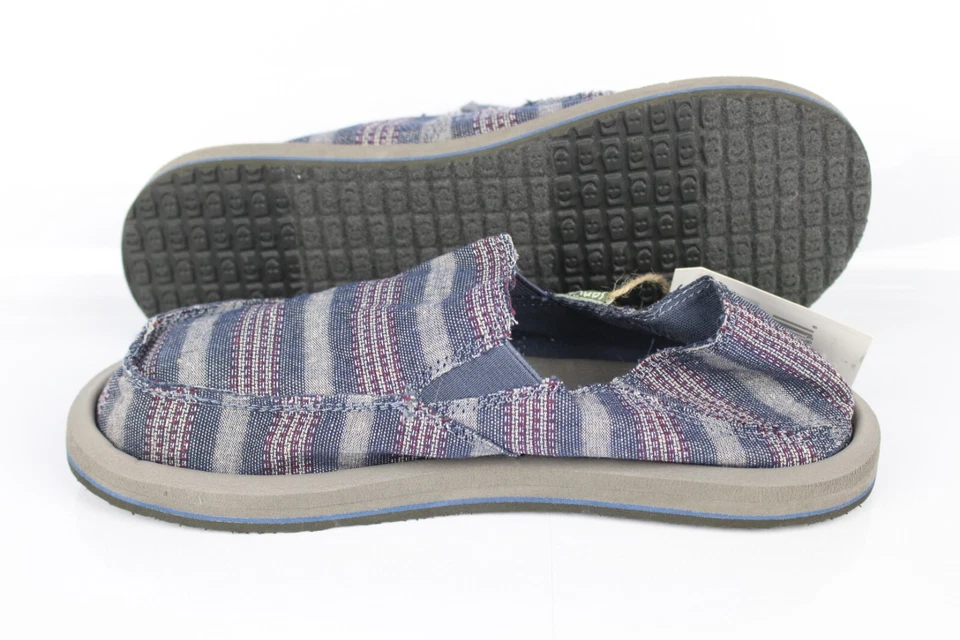 Sanuk Youth Sidwalk Surfer Manta Zapatos Sin Cordones Inidigo 1138850 Foto 2 de 4