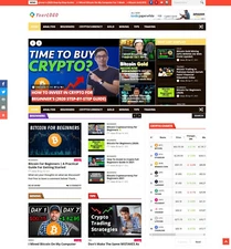 Turnkey CryptoCurrency AutoPilot News Website + Free Hosting