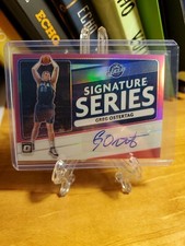 2020-21 Donruss Optic Greg Ostertag Pink Prizm Signature Series Auto /25