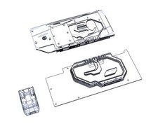 Bykski Full Coverage GPU Water Block w/ Integrated Active Backplate For MSI G...