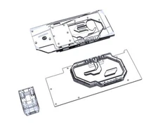Bykski Full Coverage GPU Water Block w/ Integrated Active Backplate For MSI G...