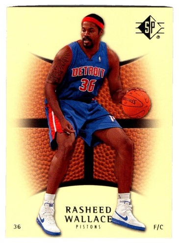 Rasheed Wallace JPN Limted Edition Rare Model Sports Player