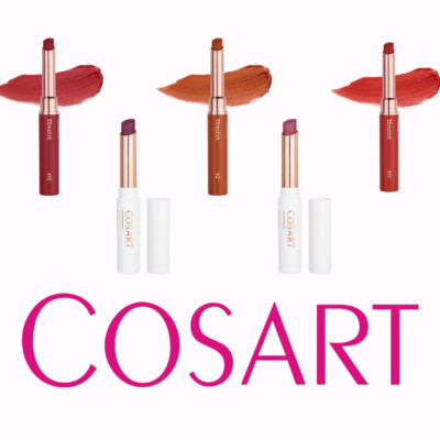 COSART SLIMSTICK LIPPENSTIFT PARABENFREI  HOCHWERTIG Glänzend Matt Farblos