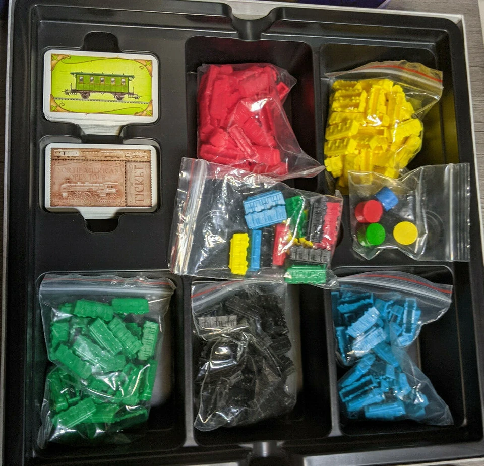 2007 Ticket To Ride Days of Wonder Train Adventure Board Game, Hardly Played - Image 3 of 4