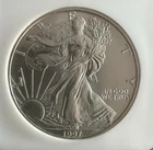 1997 American Silver Eagle NGC MS 69 Most Recognized & Popular Silver Coin