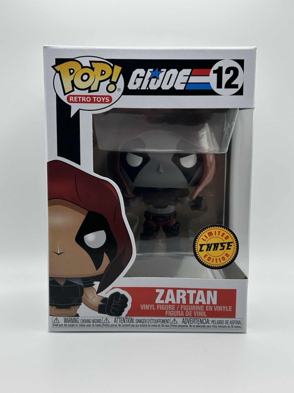 Funko Pop! Retro Toys - G.I. Joe - Zartan #12 - Chase Vaulted w/ Protector