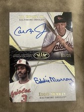 2022 Topps Certified Dual Autograph On Card Cal Ripken Jr. & Eddie Murray / 25