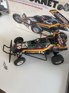 Tamiya Hornet MK1 1984 Original Sammlerstück Modellauto Bausatz Nr. 5845 Originalverpackt ..RAR