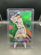 2025 Topps Finest Baseball Josh Jung 🔥Green Refractor -28/75 Rangers #25