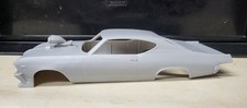 1/24 scale resin 3d printed Outlaw Blown Chevy Chevelle drag body slot car