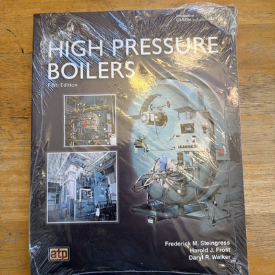 #ad High Pressure Boilers Paperback Steingress Frederick M. Probably New Like New $99.97
