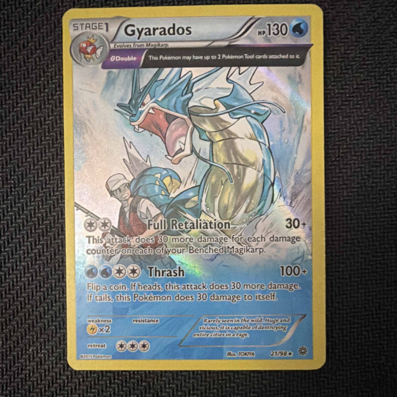 Gyarados 21/98 XY - Ancient Origins Holo Rare 