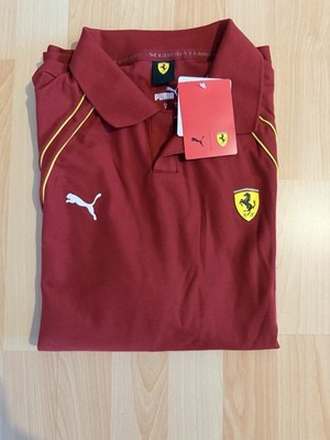 Puma Scudaria Ferrari Herren Poloshirt Gr.L NEU