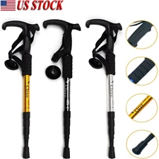 Cane Walking Stick Adjustable Folding Walking Aluminum Collapsible Travel Hiking
