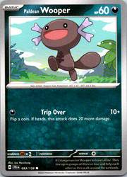 Paldean Wooper 093/159 Journey Together Common