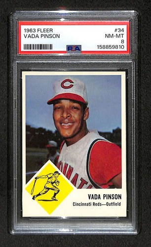 1963 Vada Pinson #34