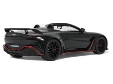 2023 Aston Martin V12 Vantage Roadster Onyx Black 1/18 Model Car by GT Spirit
