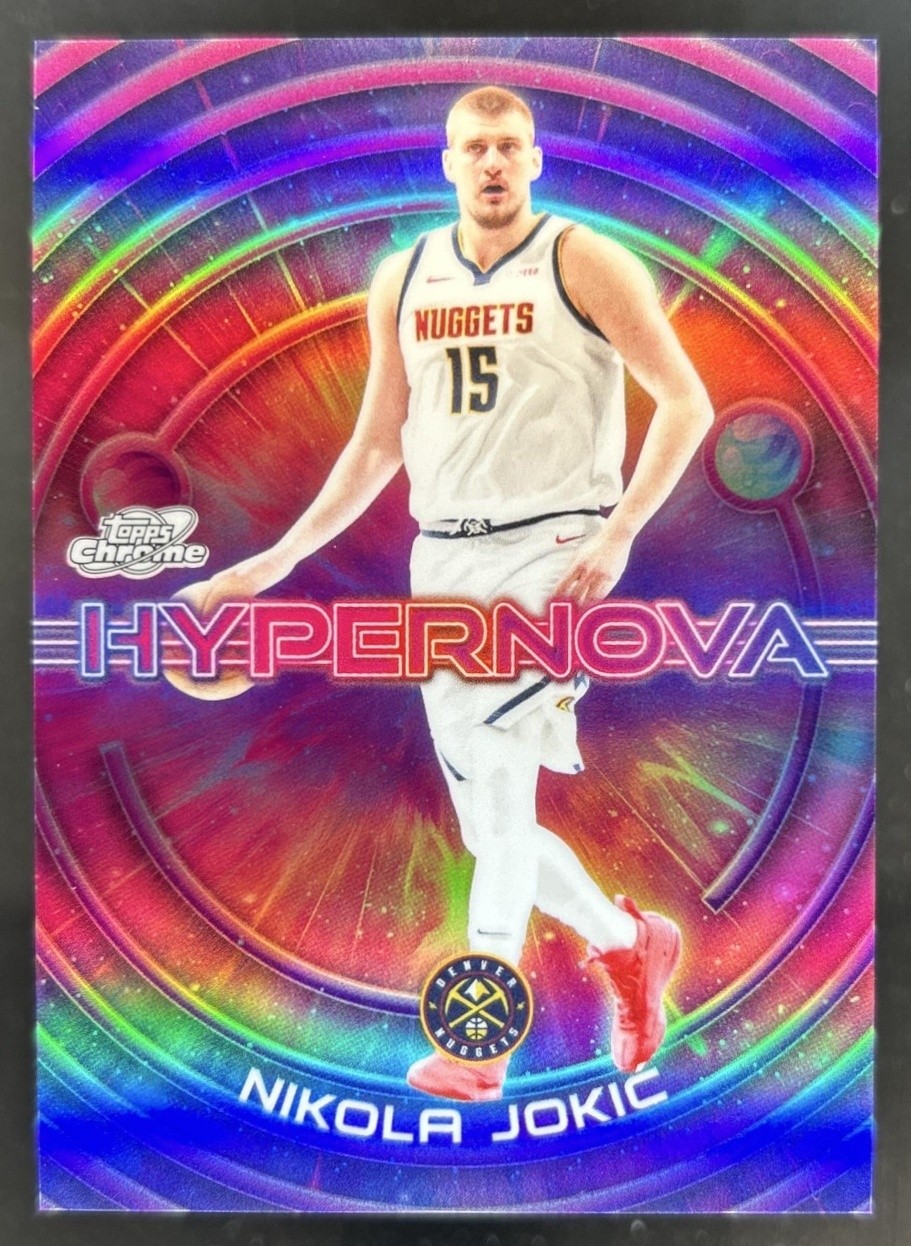 2025-26 Topps Cosmic Chrome Nikola Jokic Hypernova SSP #HN-2 Nuggets