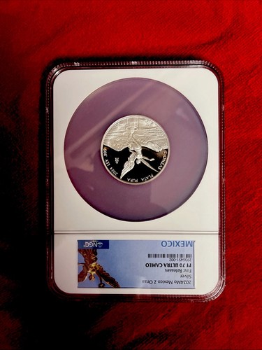 2024 Mexico 2 Onza Silver Libertad Proof NGC PF70UC FR Mexico 🇲🇽 Label - Bild 2 von 6