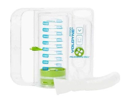 Hudson Medline Volumetric Spirometer Exerciser, 4000ml , Model HUD8884719010