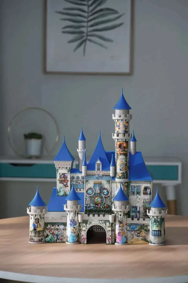 Ravensburger Disney Castle 3D Puzzle 216pz EasyClick Nuovo Sigillato - Immagine 4 di 4