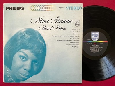 NINA SIMONE~PASTEL BLUES LP (1966) SOUL JAZZ PHILIPS PHS 600-127 STEREO