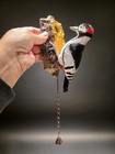 Vintage Style Folk Art Cast Iron Woodpecker Door Knocker — photo 2