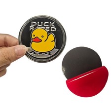 2PCS Metal Duck Rated Side Emblem For WRANGLE...