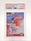 SHOHEI OHTANI 2018 DIAMOND KINGS ROOKIE PITCHING W/ KNEE UP RC PSA 10 Q1739