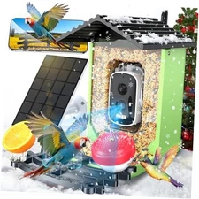 Bird Feeder with Camera, 2K HD AI Identify Smart Bird House Camera 2K HD Camera