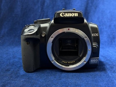 anon EOS 400D Digital Rebel XTi 10.1MP DSLR Camera Black - Body Only/ For Parts