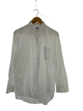 BRENT 60s Long-Sleeve Shirt 15.5 -- WHT