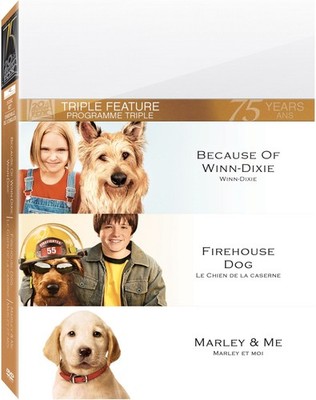 Because of Winn-Dixie / Firehouse Dog / Marley & Me (Triple Feature) //